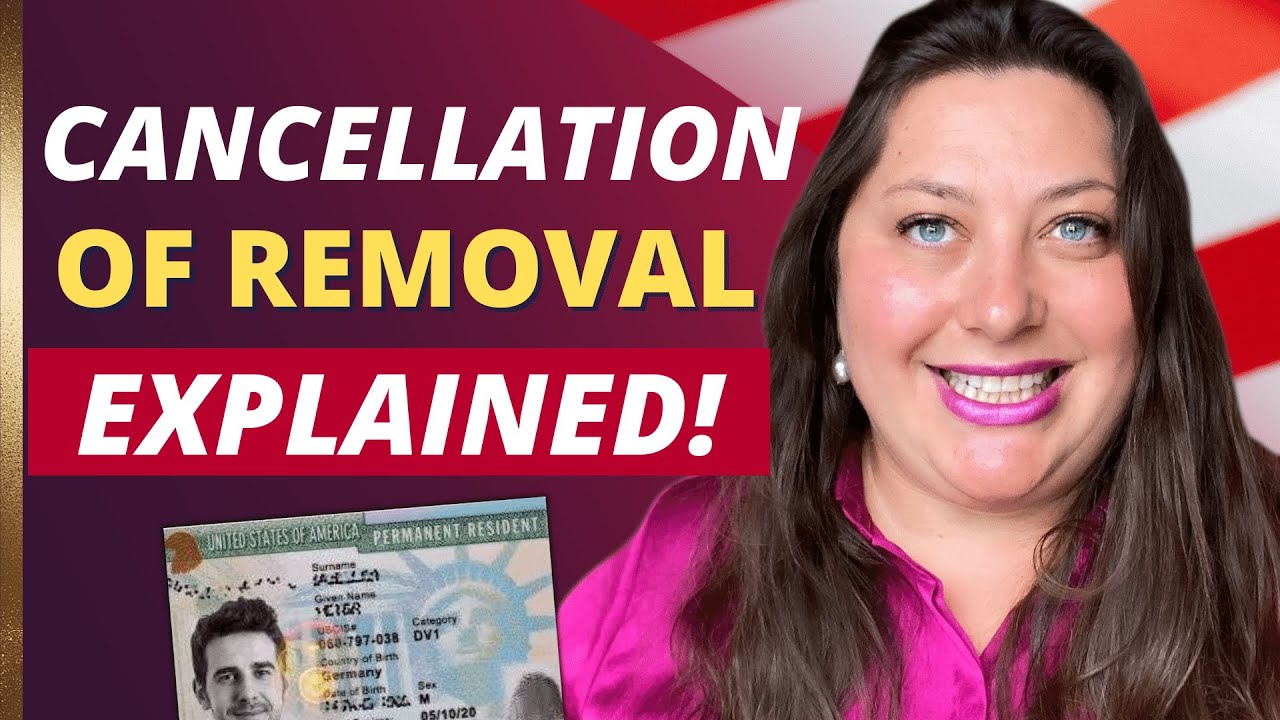Get legalized in USA through your kids? Green card cancellation of removal is EXPLAINED