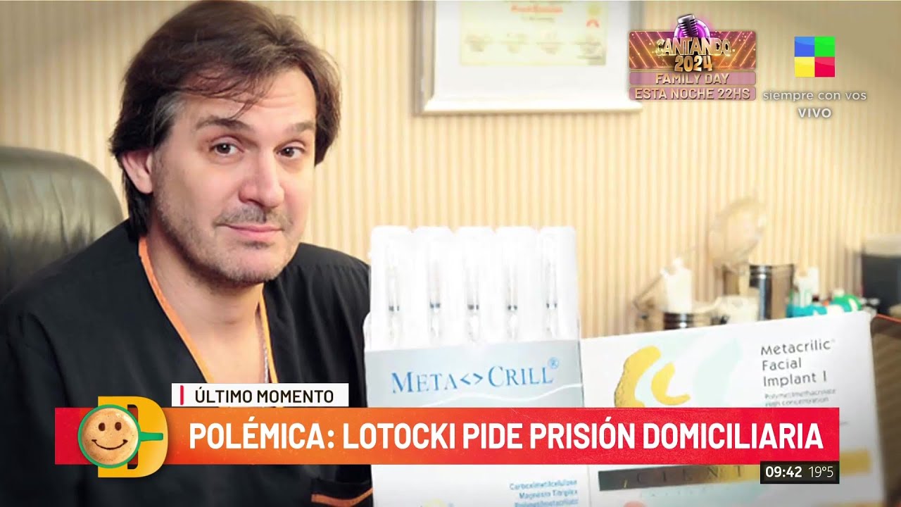 🔴 POLÉMICA: Aníbal Lotocki está preso en Ezeiza y pide prisión domiciliaria