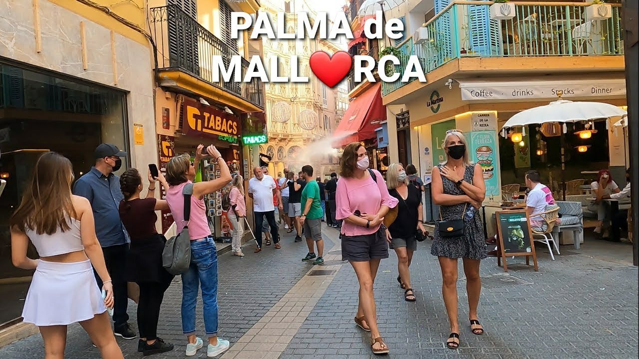 🇪🇸 Palma de Mallorca 📷 Spain | October 22 | ☀️25°C. Walking tour from San Miguel street to Jaime II