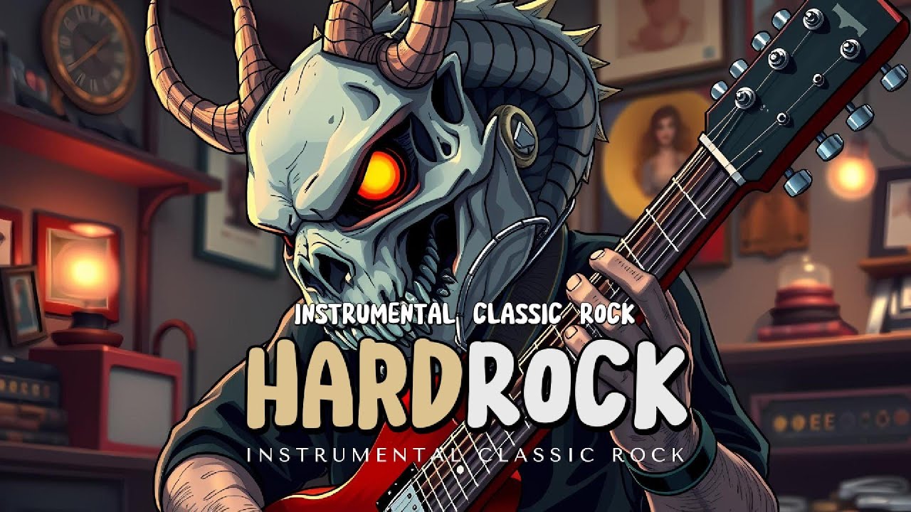 Best Hard Rock Instrumental Tracks To Fire You Up 💀🔥 [1 𝐇𝐎𝐔𝐑] Alternative Rock Playlist