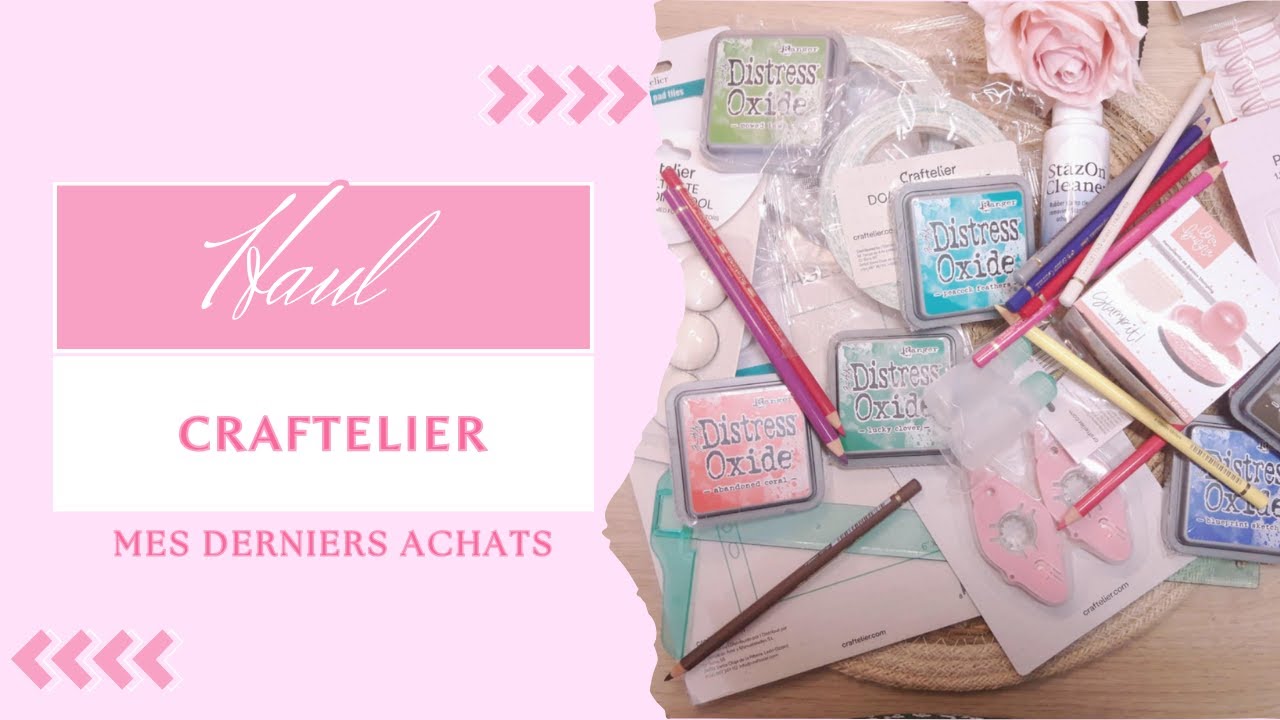 {UNBOXING} Craftelier j'ai profiter des soldes