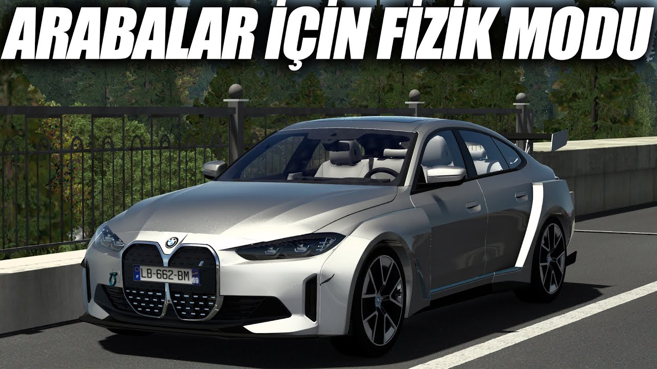 ARABALAR İÇİN FİZİK MODU ÇIKTI (TEST) !! / BMW İ4 !! ETS 2 - G27