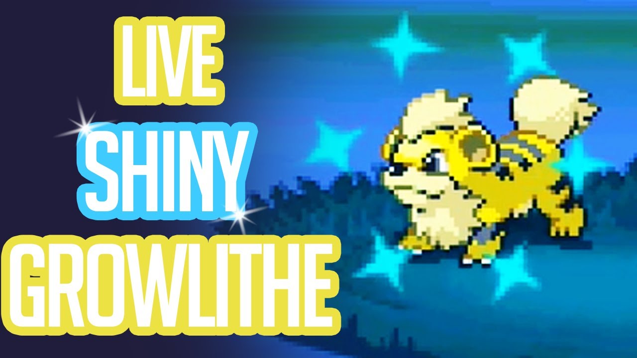 [LIVE] Shiny Growlithe after only 180 REs! | Pokemon White 2 Shiny Reaction