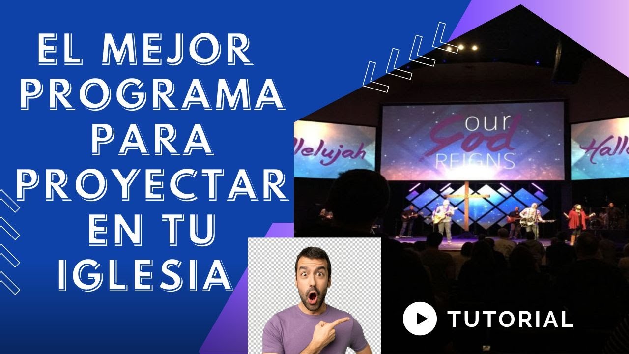 EL MEJOR programa para proyectar Letras, Videos y muchas cosas mas en las IGLESIAS (HOLIRYCS)