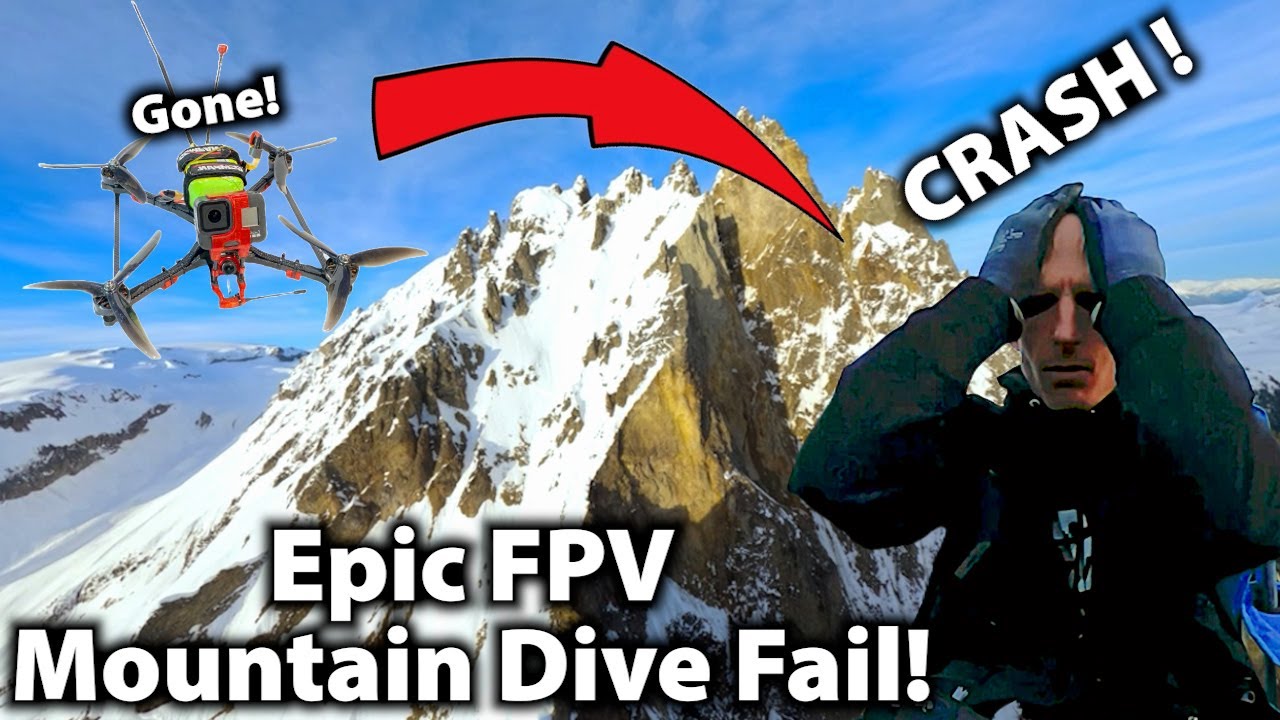 Я разбил свой FPV-дрон на вершине! Его уже не вернуть!