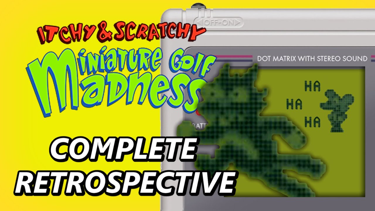 Itchy & Scratchy in Miniature Golf Madness - Ranking Every Simpsons Game