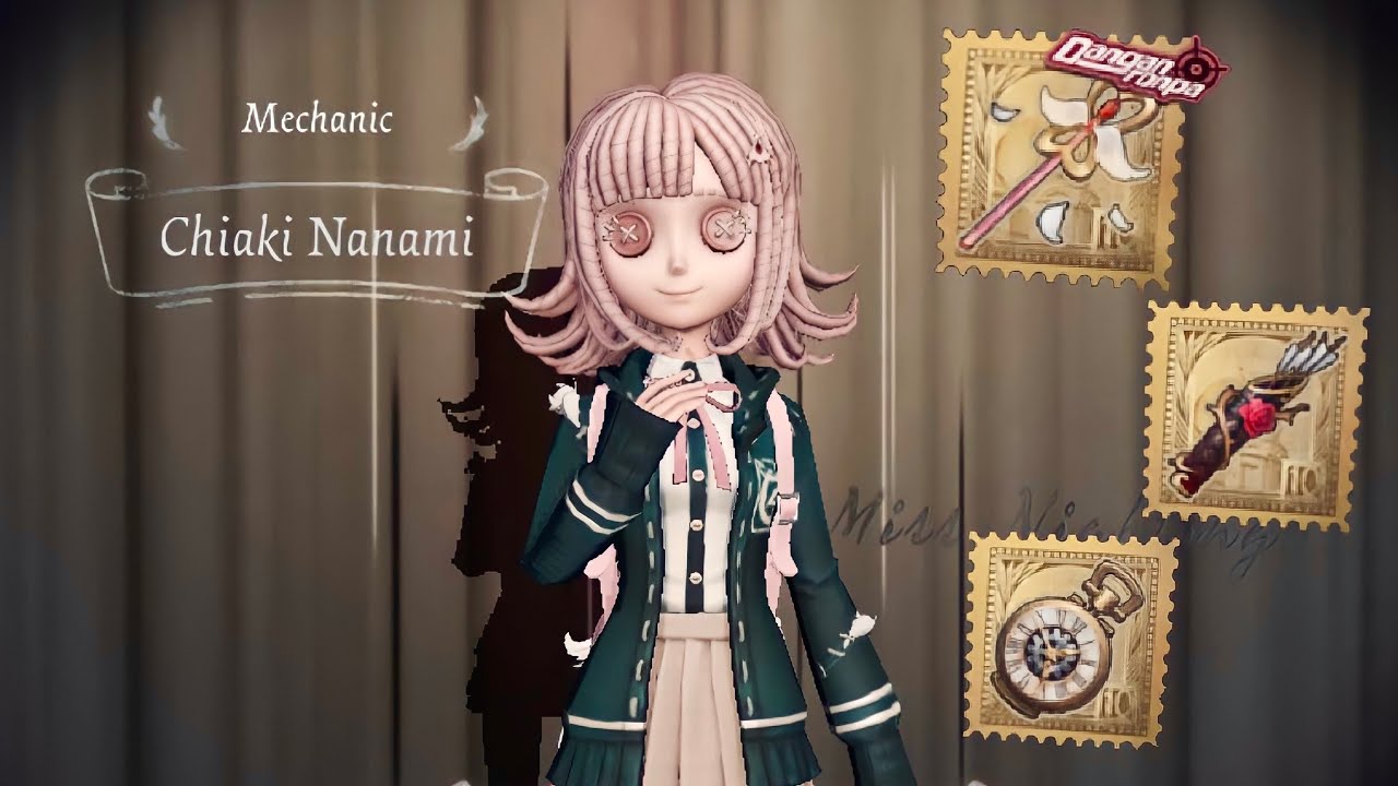 Identity V | Mechanic & All The Golden Accessories! | Legendary Rank as “Chiaki Nanami”