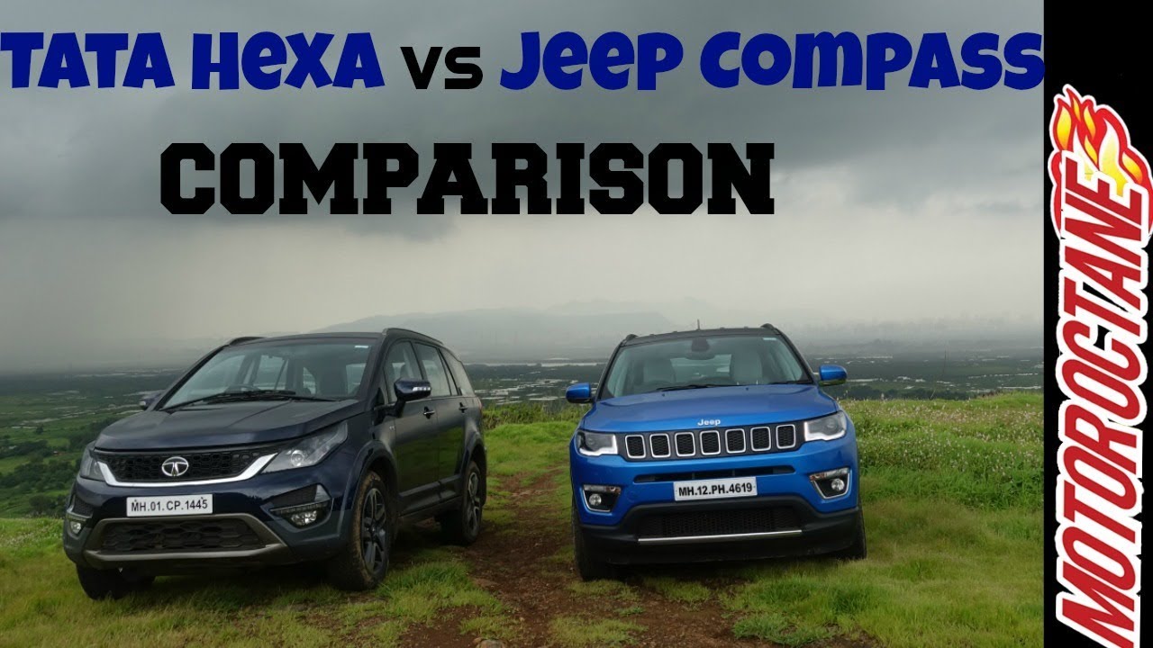 Tata Hexa vs Jeep Compass Comparison - Hinglish