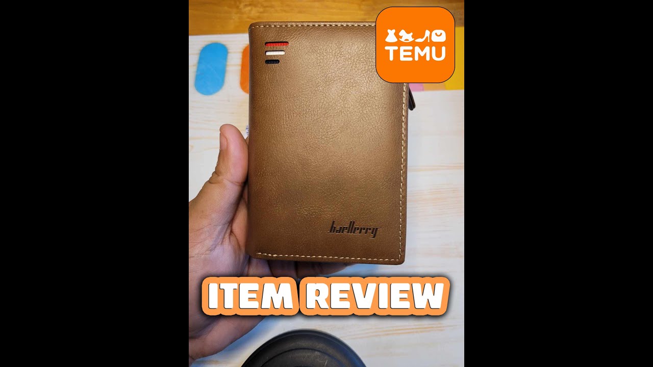 TEMU ITEM REVIEW (men's wallet - Baellerry