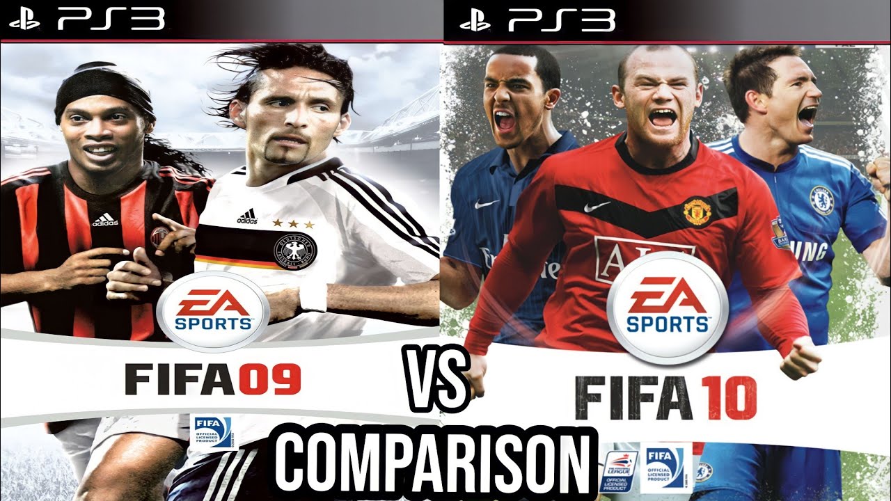 FIFA 09 Vs FIFA 10 PS3