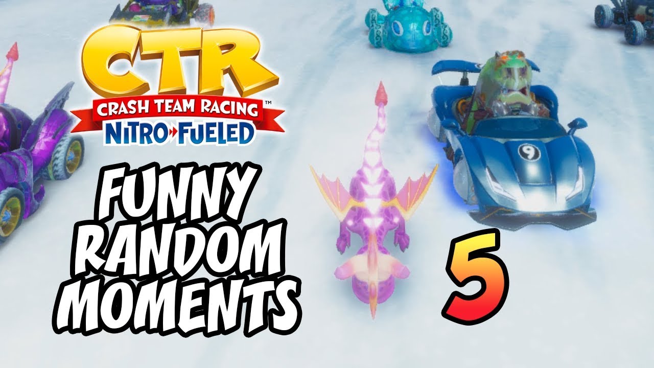 CTR Nitro Fueled Funny Random Moments #5