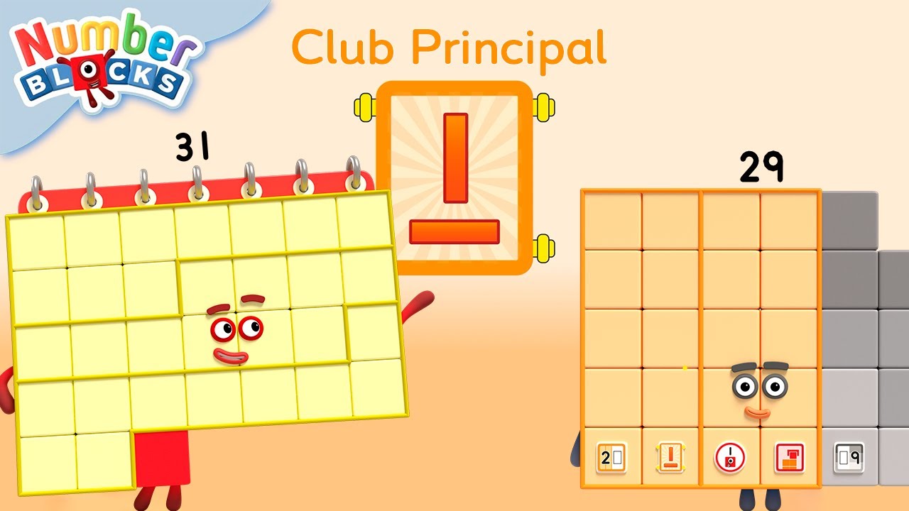 Club Principal | 123 - Matemáticas para niños | Episodios completos | Numberblocks en Español