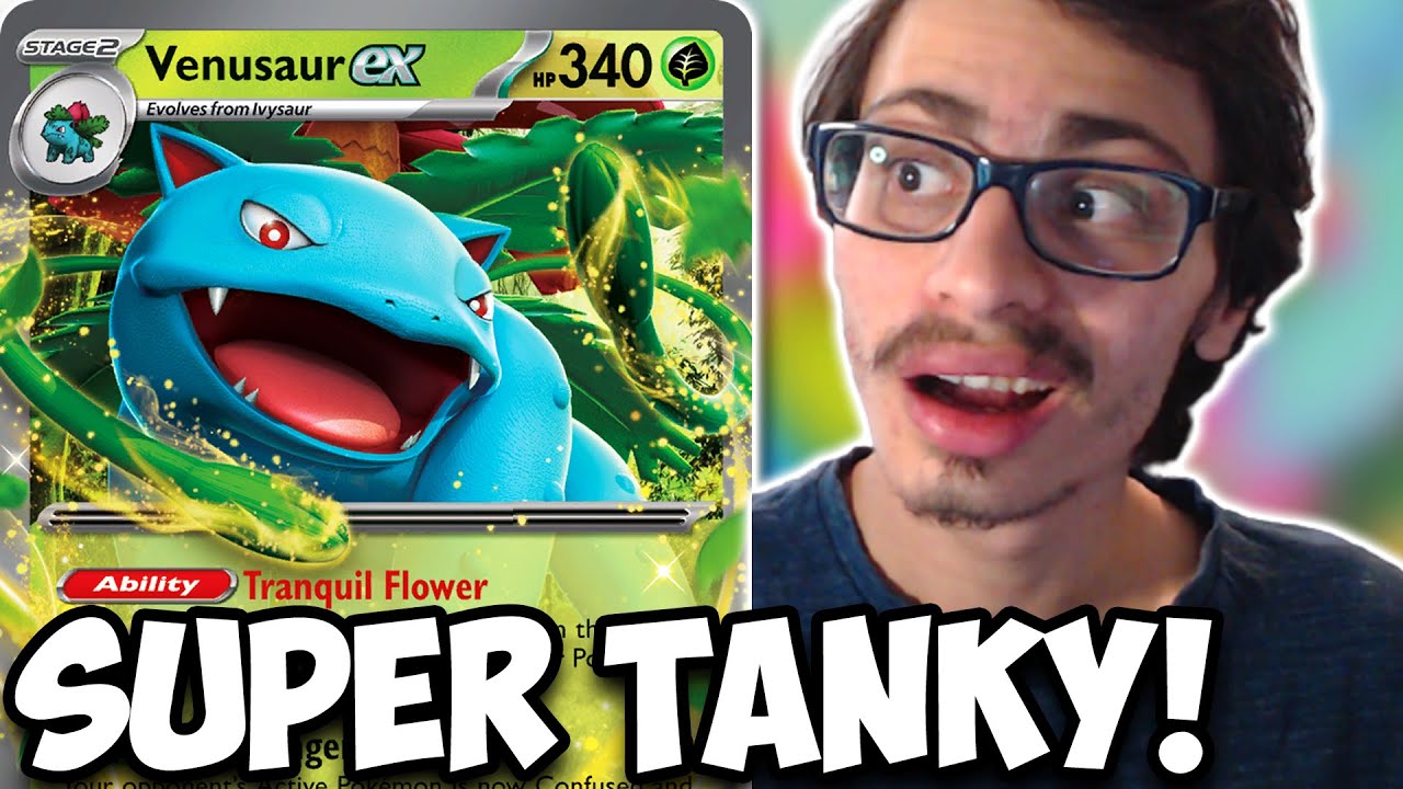 Venusaur ex Is SUPER Tanky! So Much Healing & BEATS Charizard ex! 151 PTCGL