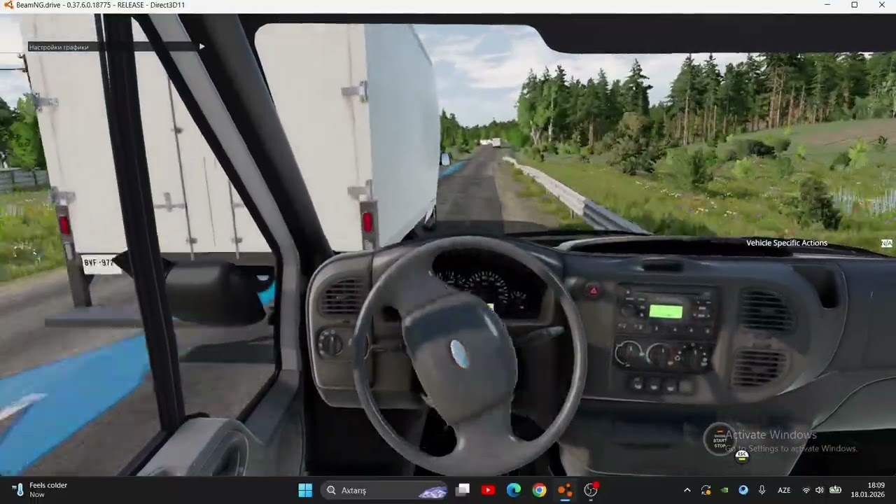 BeamNGdrive cargo Ford Transit