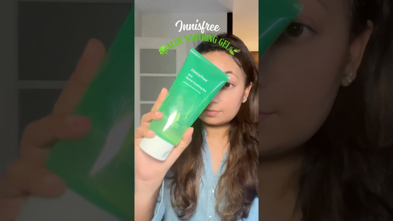 Summer Skincare Essential | Innisfree Revital Aloe Soothing Gel