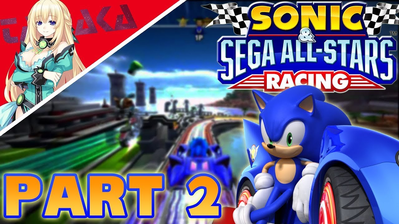 Sonic & Sega All-Stars Racing Walkthrough Part 2 1080p 60FPS