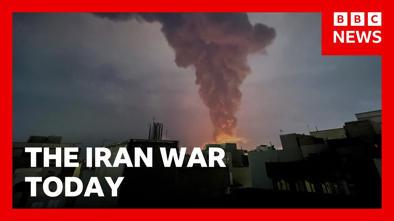 Iran continues attacks on Gulf states on day eight of war | BBC News