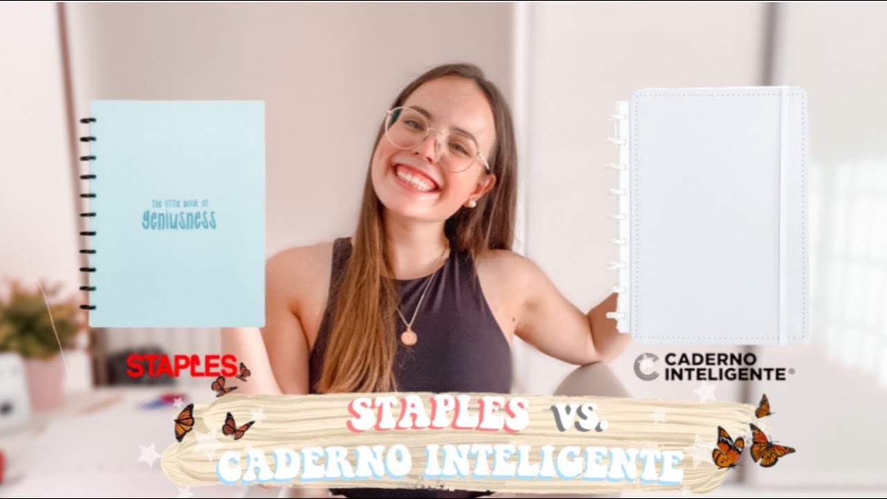 ARC BY STAPLES VS. CADERNO INTELIGENTE // como fazer os furos em casa? | Back to School Ep.2
