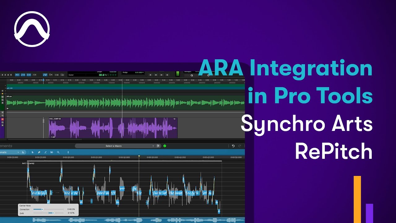 How to use Synchro Arts RePitch ARA Plugin in Pro Tools