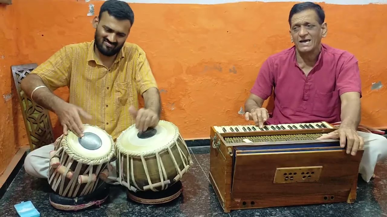 Savale Sundar Roop Manohar | Traditional Marathi Bhajan | Live Harmonium & Tabla | Ramesh Kulkarni |