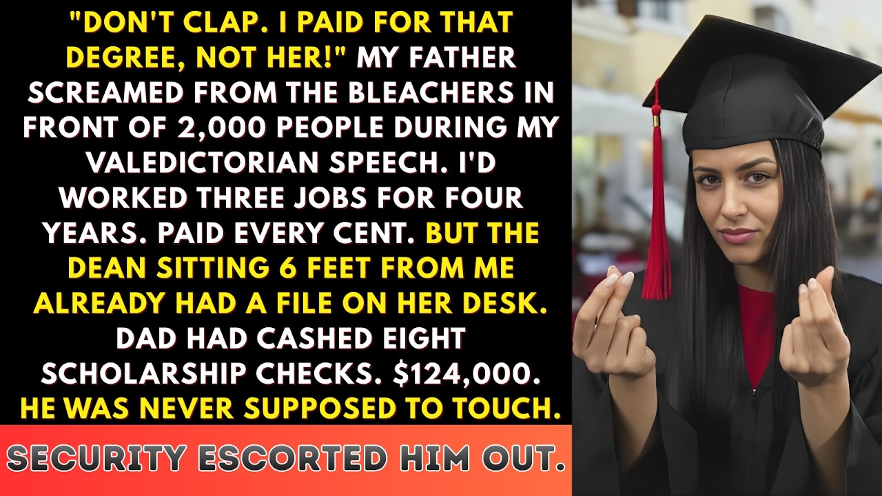 At My Graduation, My Father Took Credit For My Degree—Seven Words Sent Security To His Seat