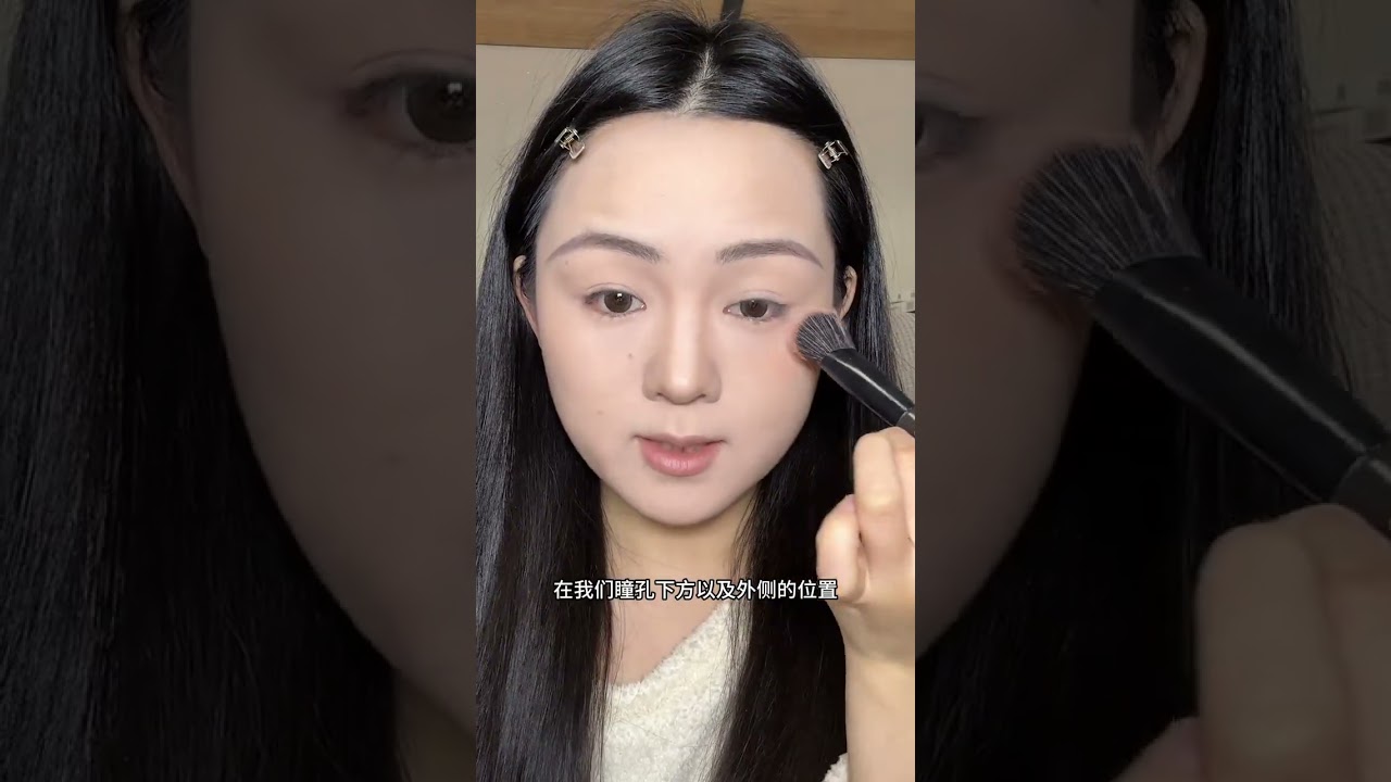 Full makeup and daily makeup practice for square and round faces#Learn makeup from scratch