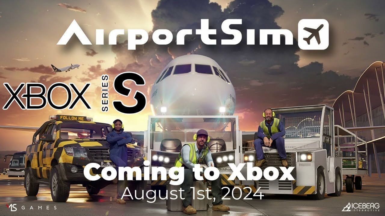 AirportSim - Xbox Series S First Look