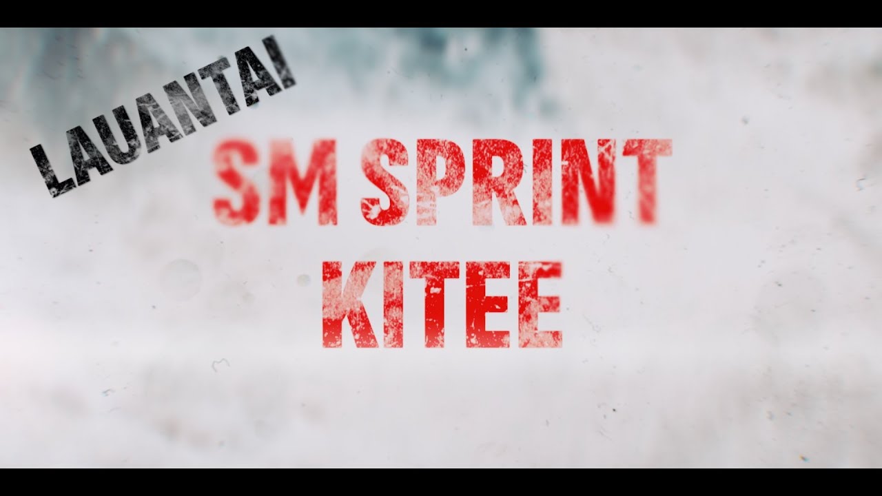 SM Sprint 2024 Kitee Lauantain osakilpailu