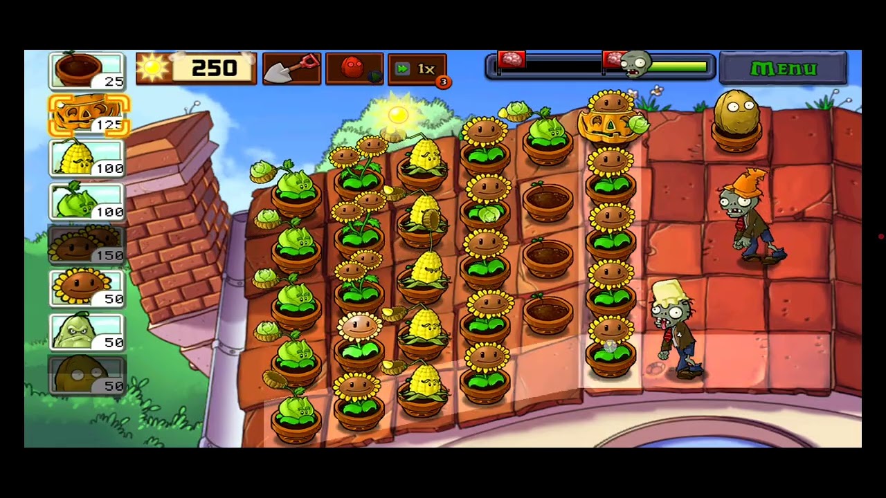 Plants vs. Zombies 1 | Level 5-3