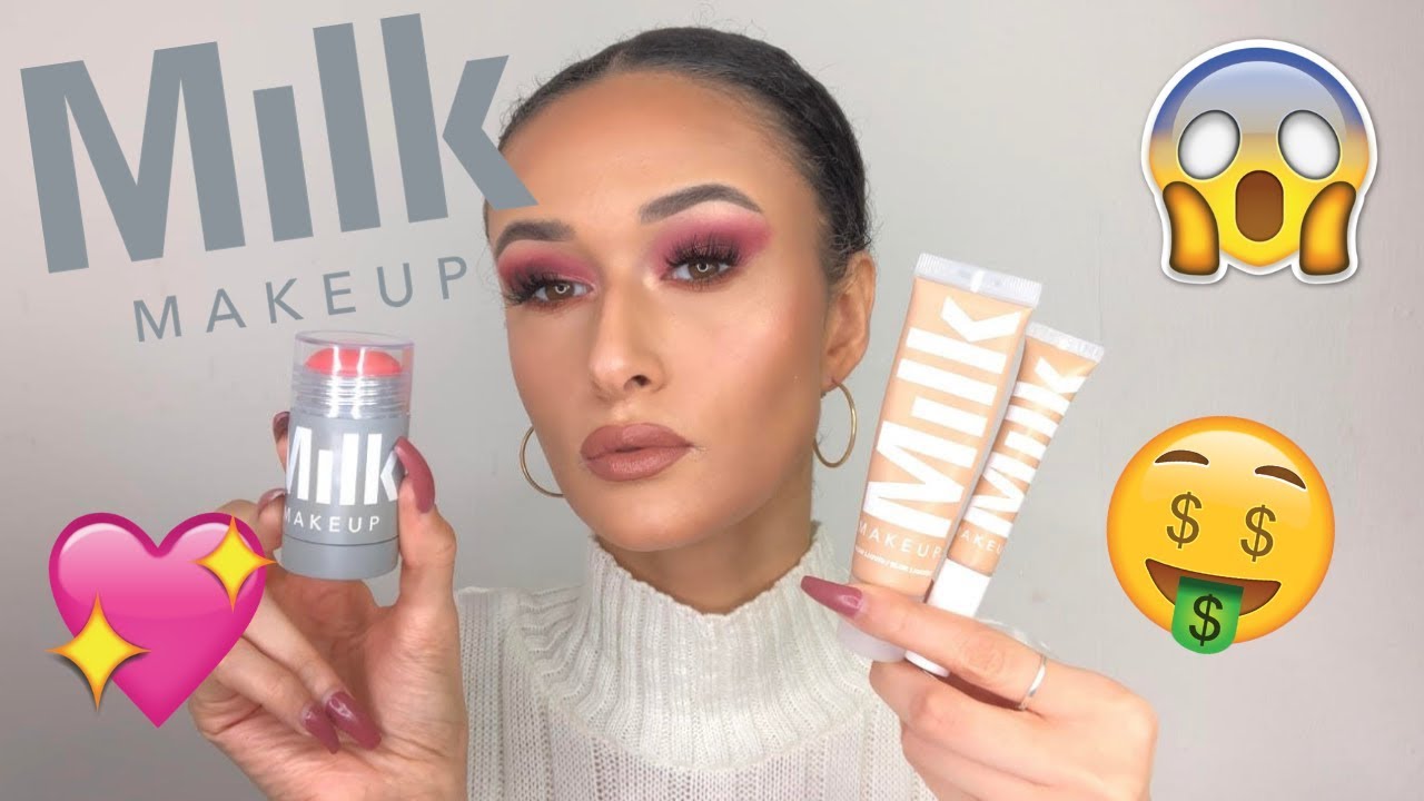 TESTING MILK MAKEUP!| FIRST IMPRESSIONS & REVIEW