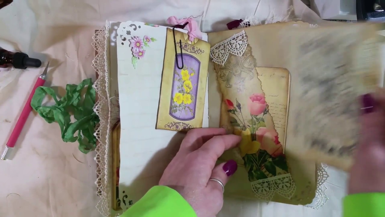 Vintage style  journal