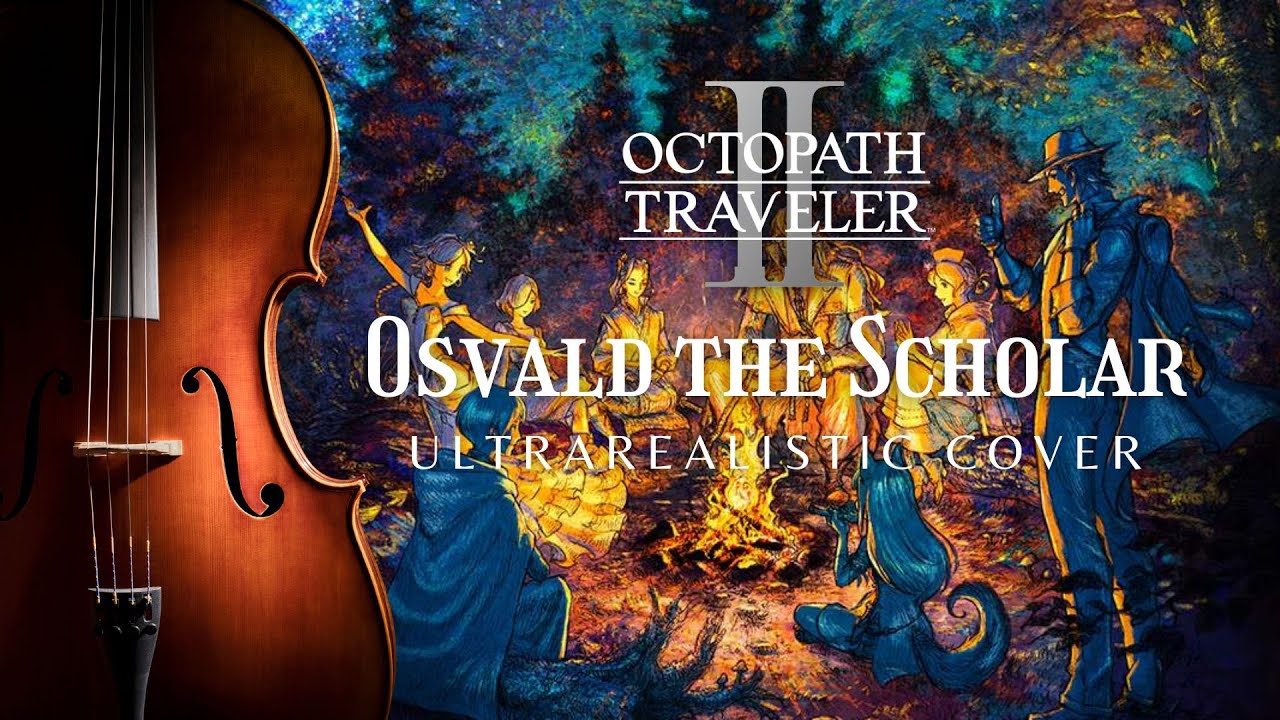 Osvald, the Scholar (Octopath Traveler II) - Ultrarealistic Cover