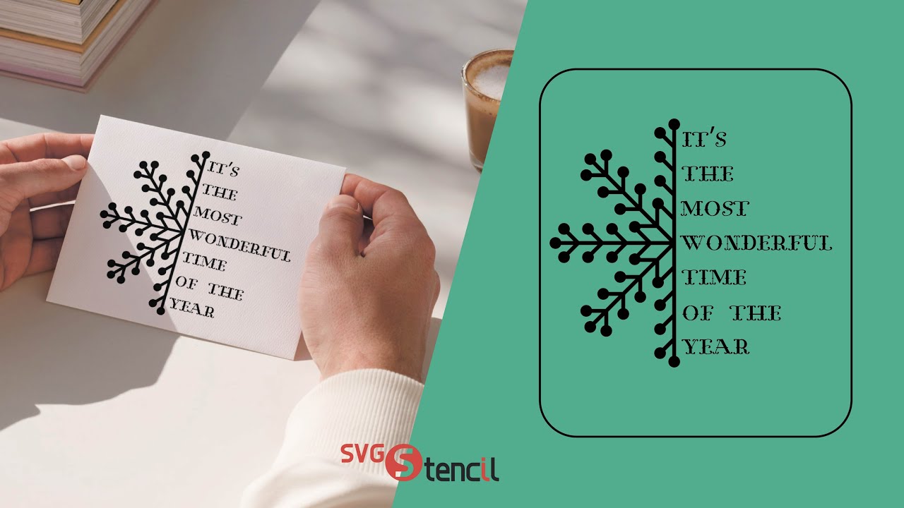It's the most wonderful time of the year svg design - SVGStencil