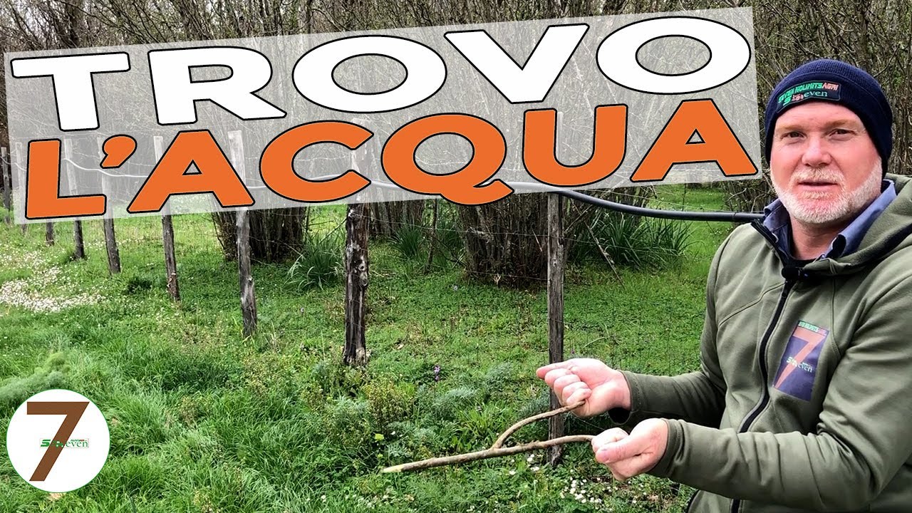 Trovo l'acqua nel mio terreno RABDOMANZIA- italy farmer