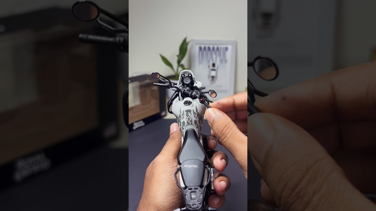 Royal Enfield Himalayan | Licensed diecast #unboxing
