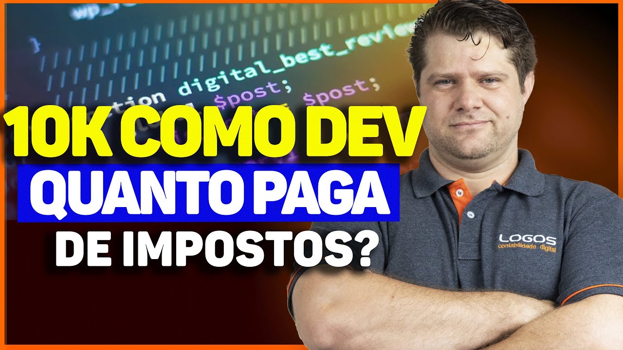 10K COMO DESENVOLVEDOR, QUANTO PAGA DE IMPOSTO?