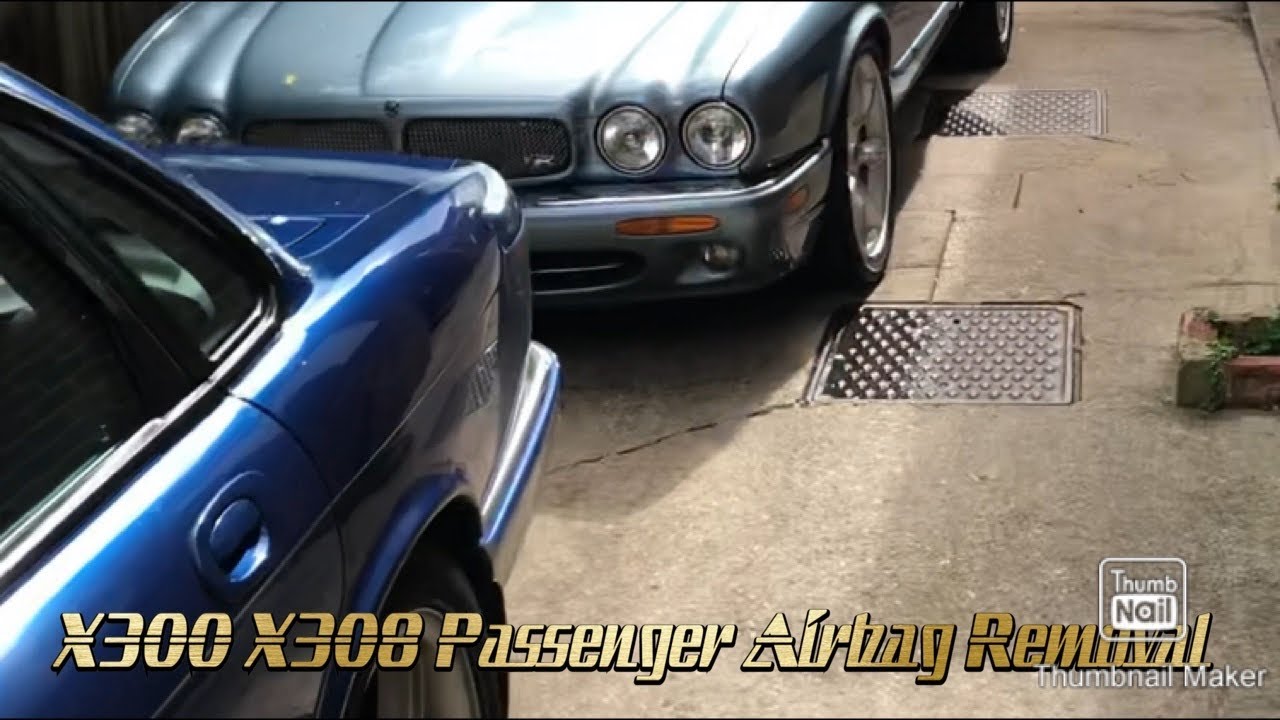 #howto remove passenger airbag and dash trim #jaguar X308