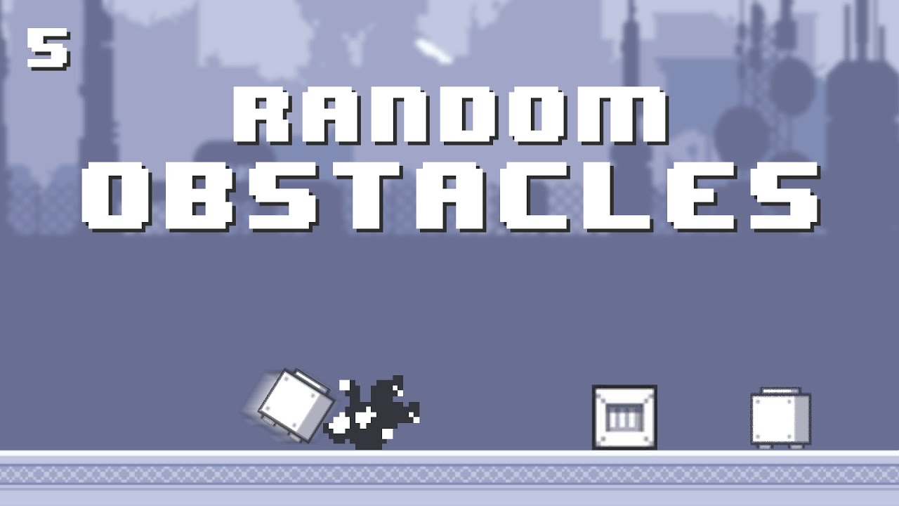 Generating Random Obstacles | MAKING AN INFINITE RUNNER game like CANABALT #5 | Unity Tutorial