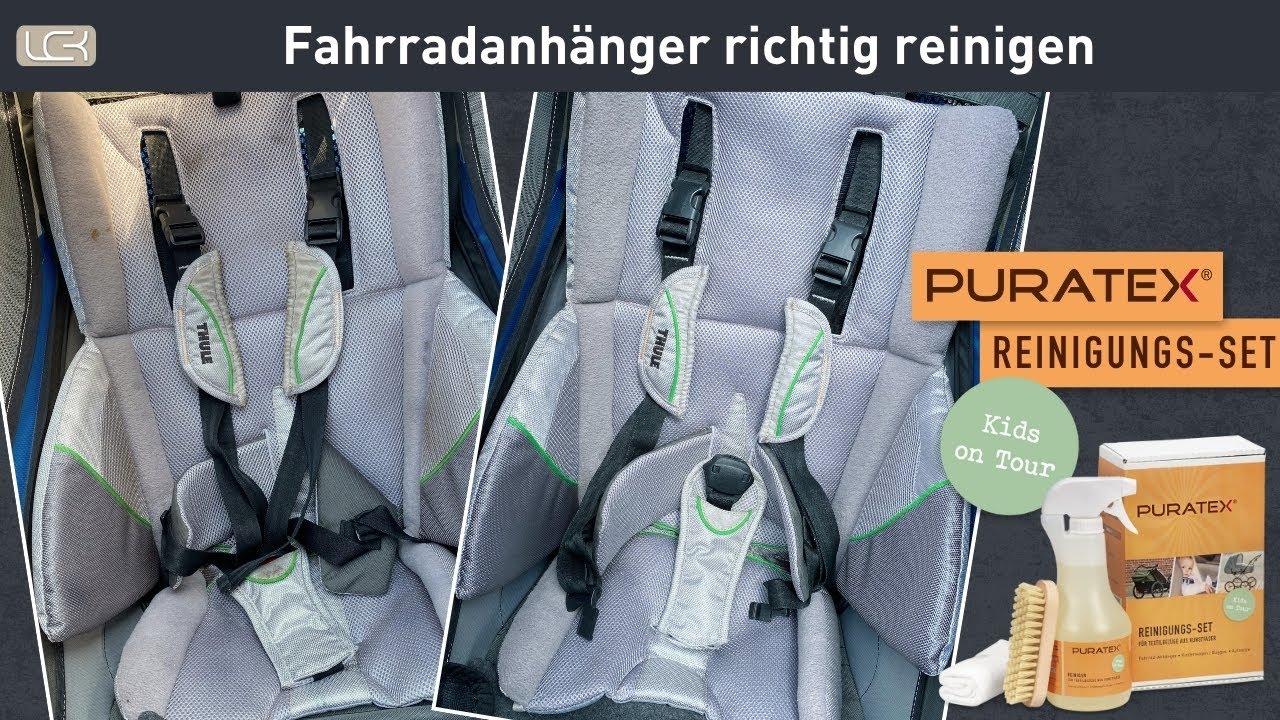 Fahrradanhänger richtig reinigen