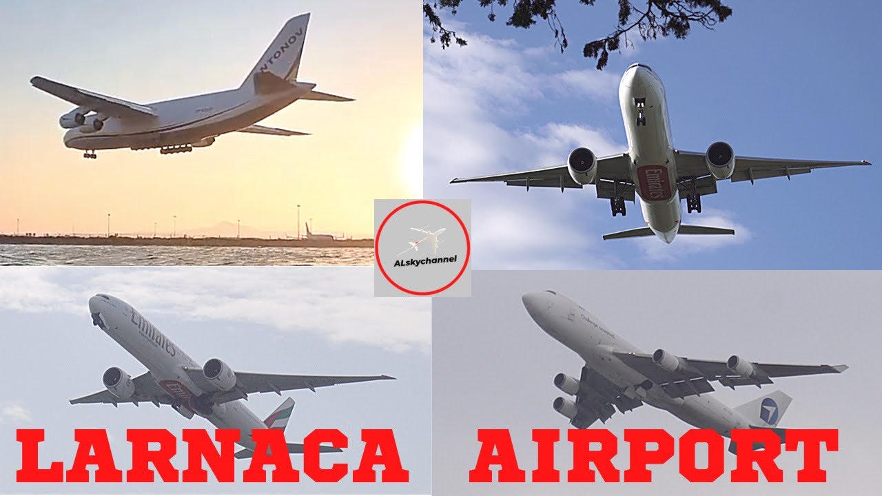 PLANESPOTTING | LCA🇨🇾 | | B747 | An-124 | B777 | underrated