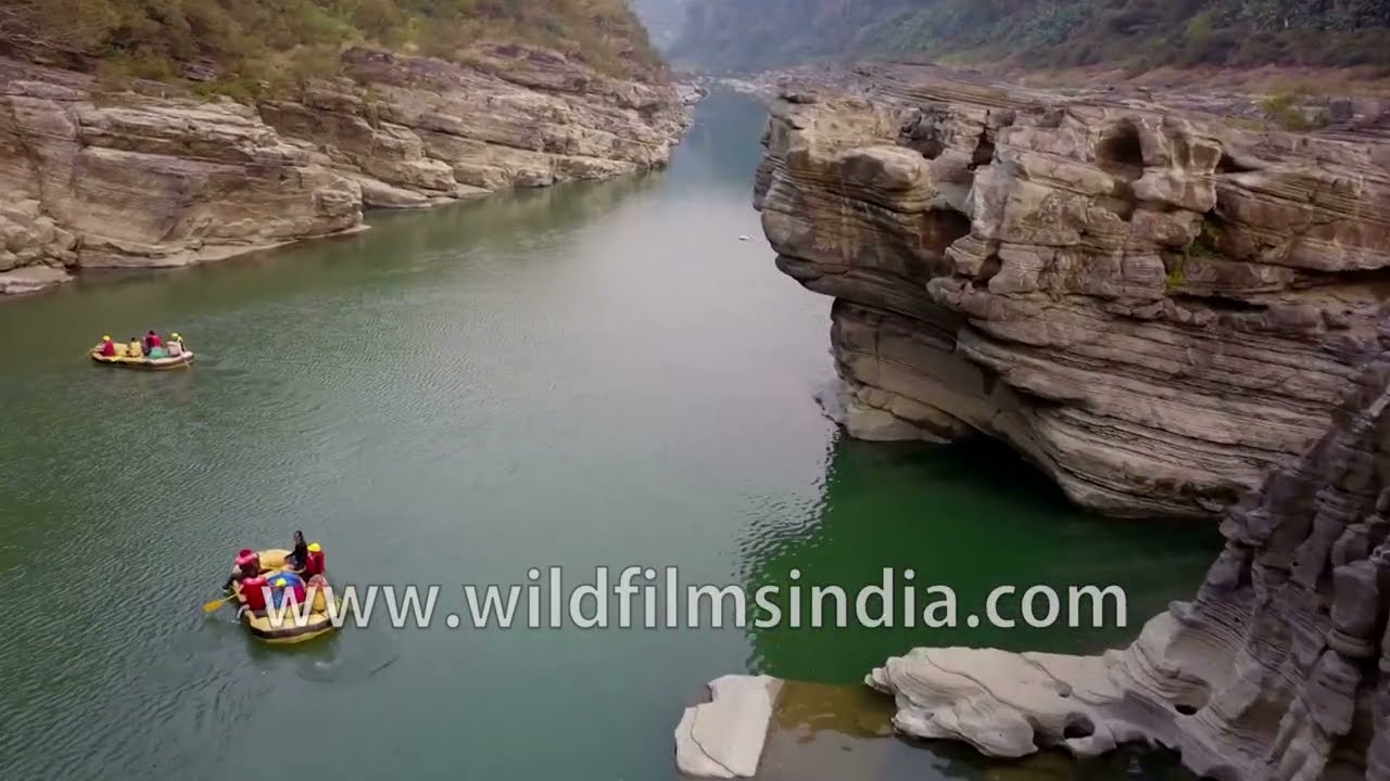 Castle of Beino rafting adventure on Kolodyne River Mizoram