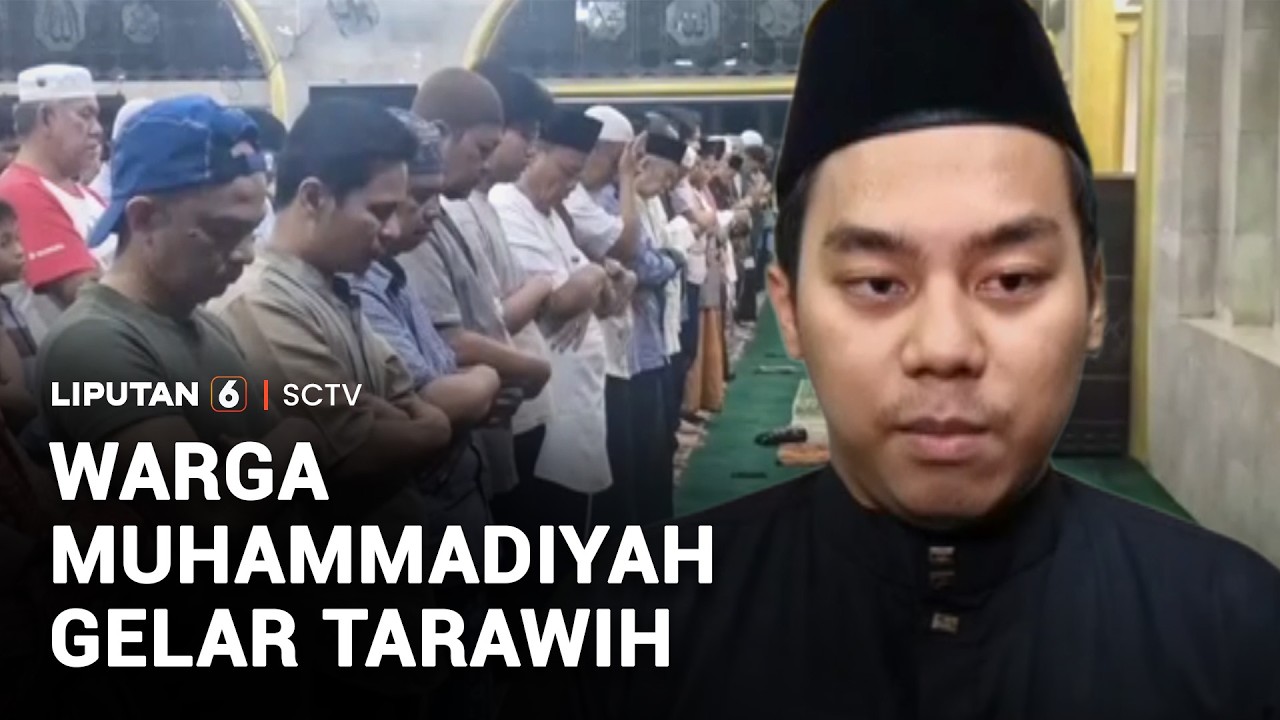 Warga Muhammadiyah Gelar Tarawih Pertama | Liputan 6