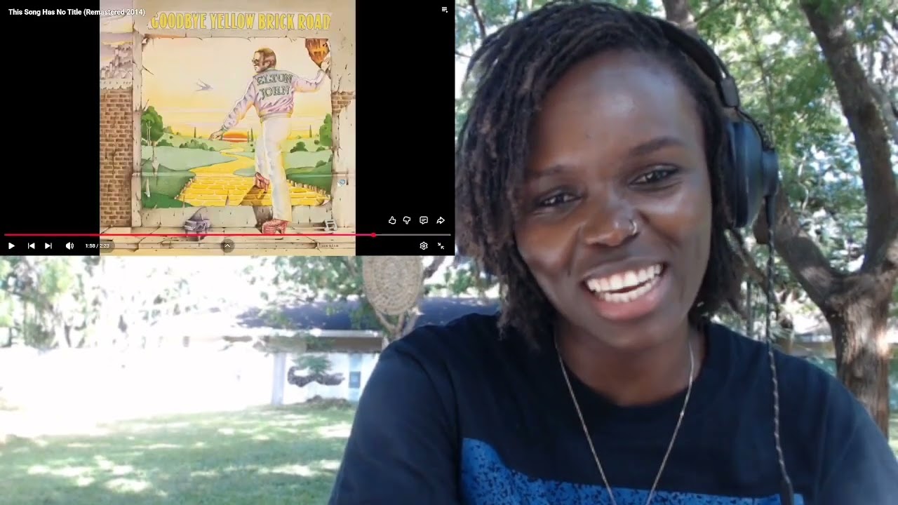 AFRICAN GIRL FIRST TIME HEARING Elton John - This Song Has No Title 