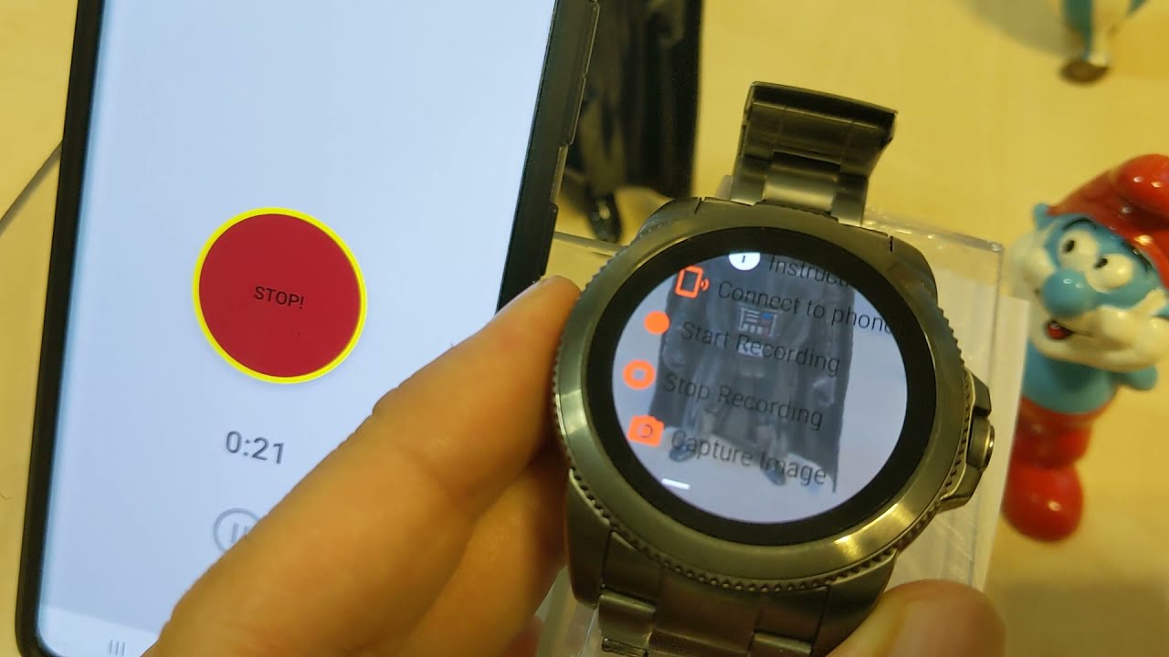 WearOS - android watch - remote camera app