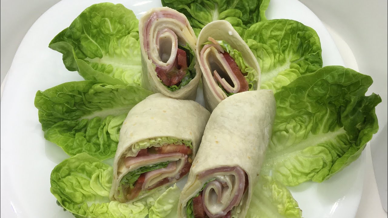 Wrap de Jamón y queso