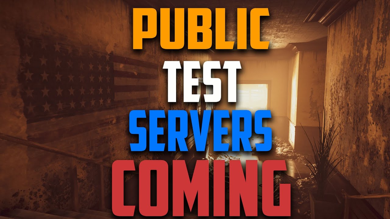 Public Test Servers are Coming. Division 2.