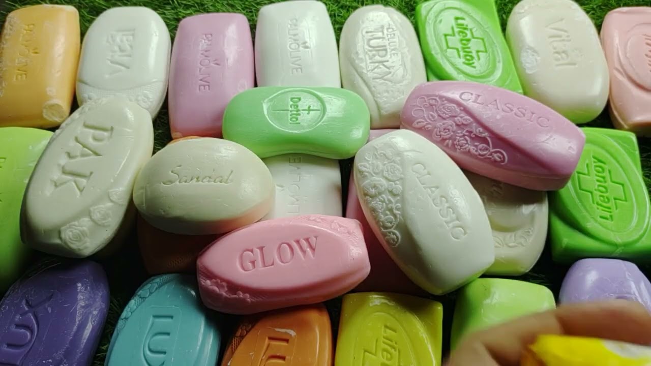 Soap clicking and opening video, stress relief ASMR 
