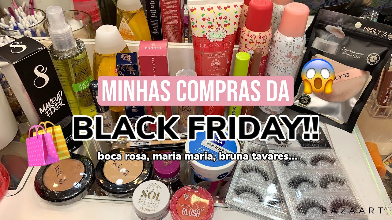 MINHAS COMPRAS DA BLACK FRIDAY!!!🛍