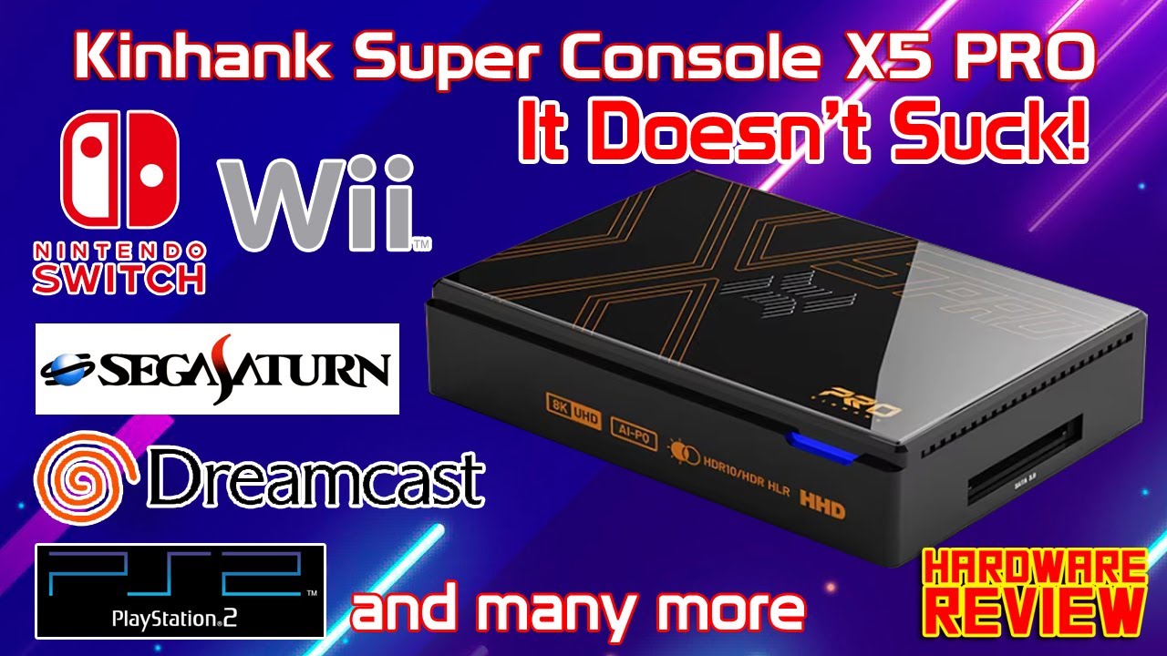 Switch, PS2, Wii and more? - Kinhank Super Console X5 PRO