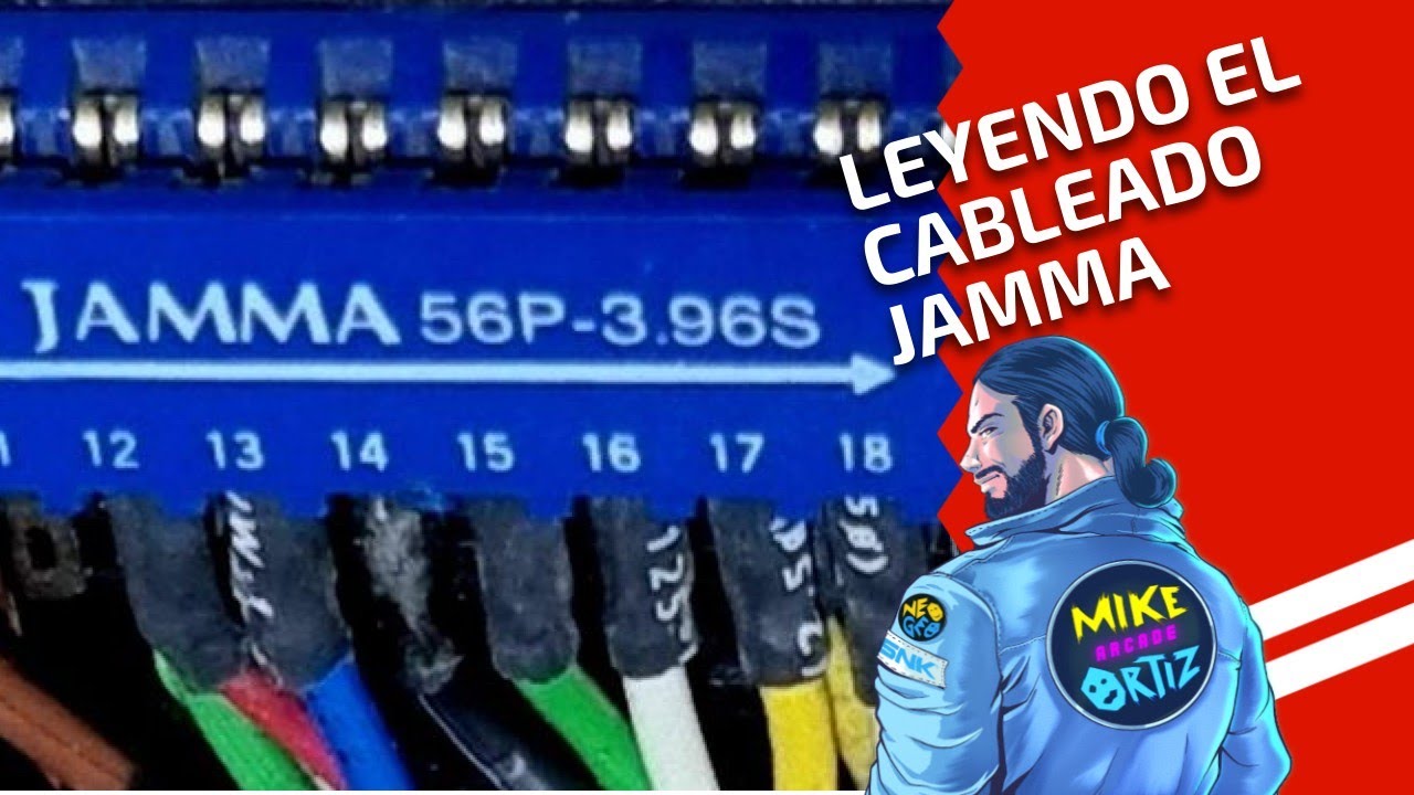 APRENDE A LEER EL CABLEADO JAMMA #arcade #jamma #retroalimentación #tutorial #retroarcade